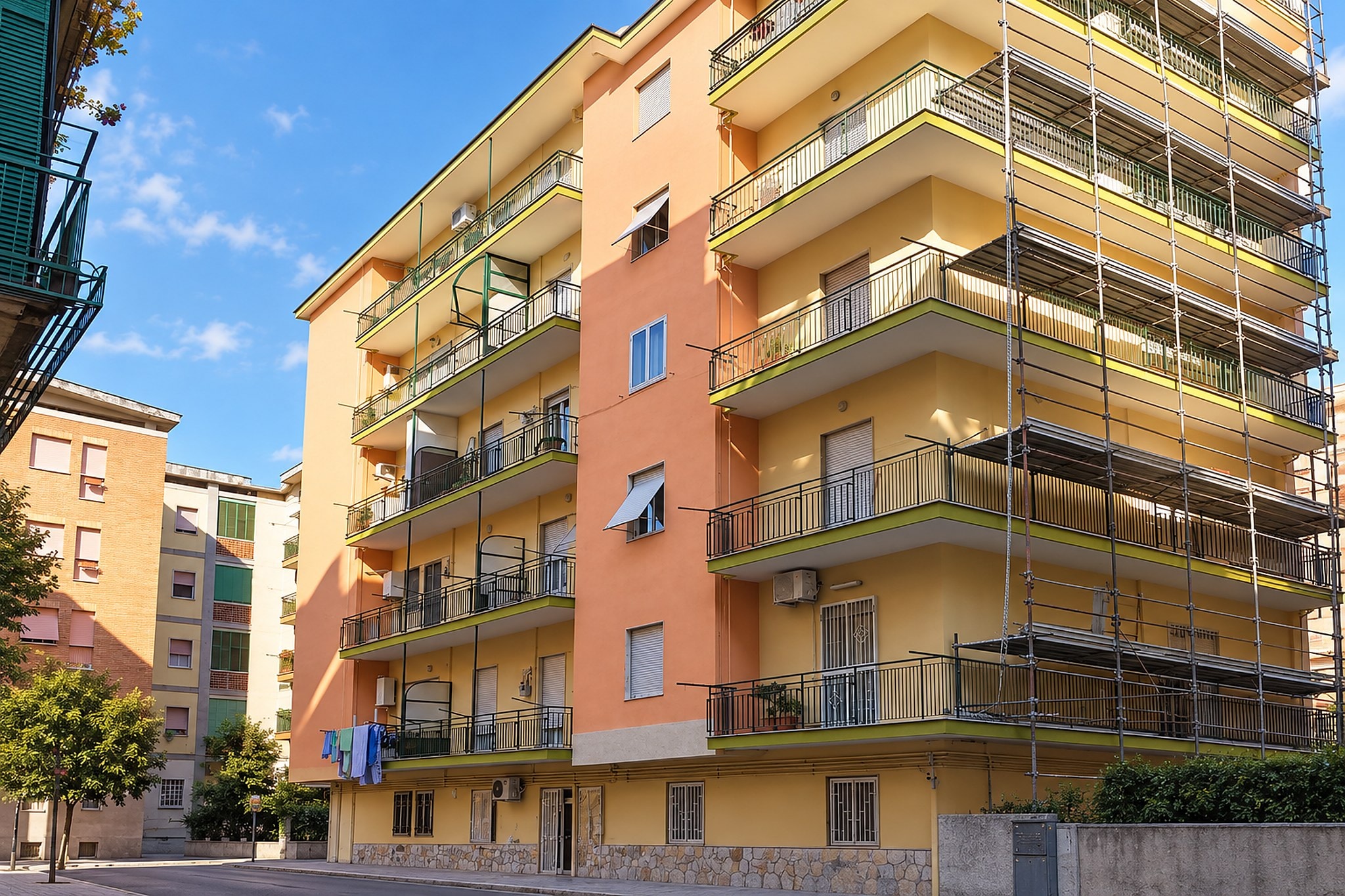 Condominio Primavera, Portici (NA) — lavori di manutenzione ordinaria e straordinaria