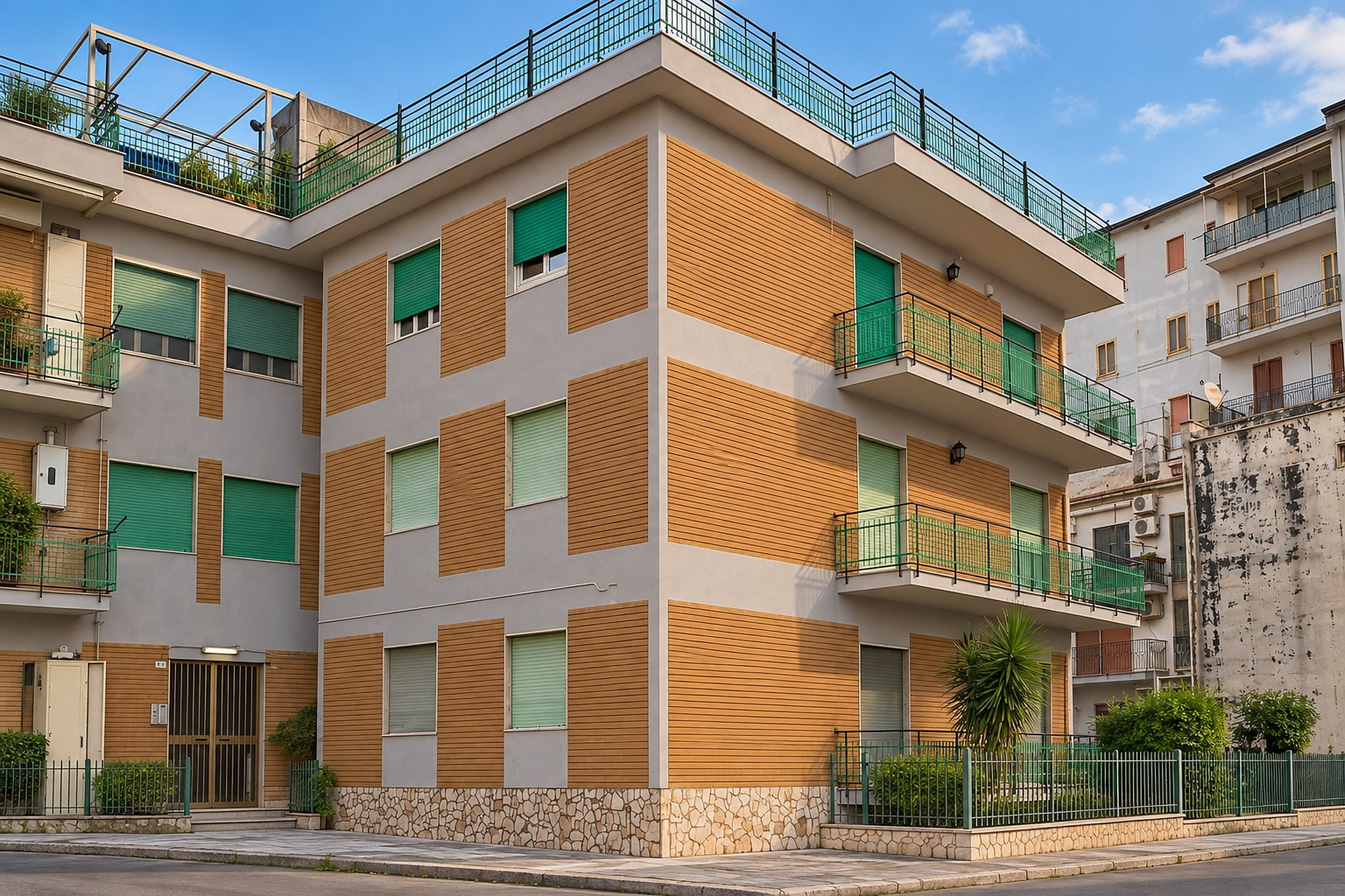 Parco Edilmare, Portici (NA) — manutenzione ordinaria e straordinaria di facciate, balconi e scale interne