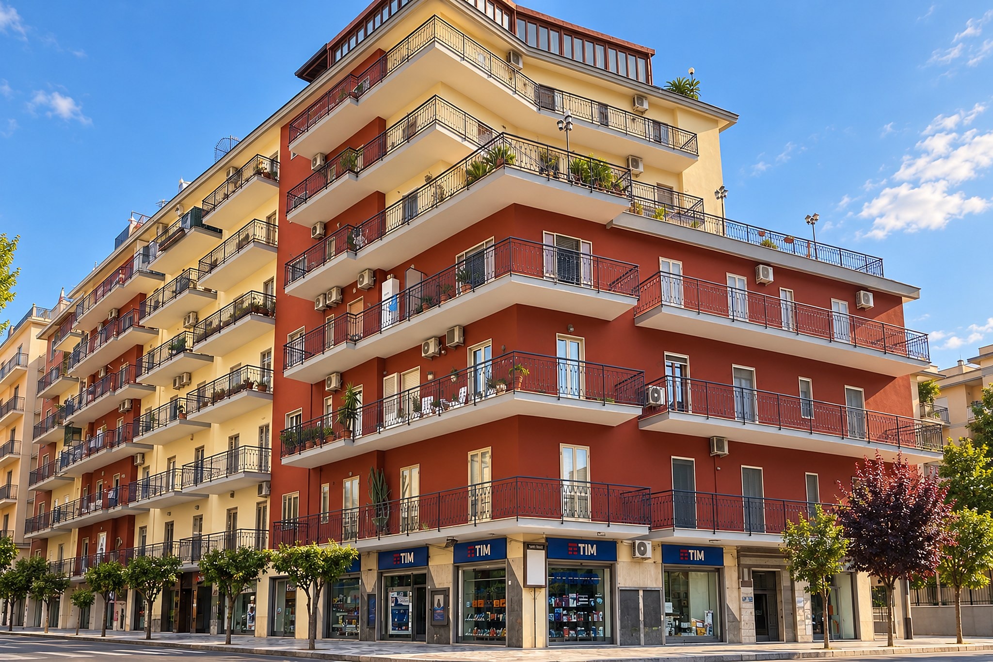 Via L. da Vinci / Via A. Diaz 130, Portici (NA) — lavori di manutenzione ordinaria e straordinaria